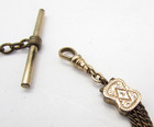 Antique Victorian Bates & Bacon Gold Filled Chatelaine Cross Fob 12.1g — photo 7