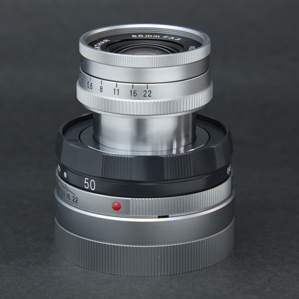 Voigtlander APO-LANTHAR 50mm F/3.5 VM Limited Gray/Chrome (Leica M
