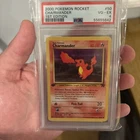 2000 POKEMON ROCKET 1ST ED #50 CHARMANDER PSA 4