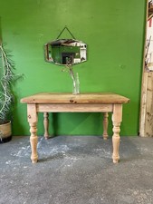 Pine Farmhouse Dining Table, Rustic, Country, Kitchen, Traditional Style