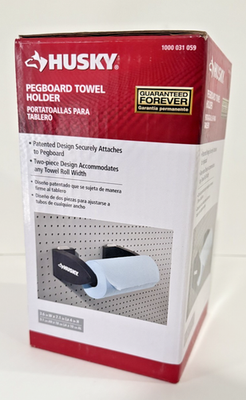 #ad #ad Pegboard Towel Holder quot;Huskyquot; for any towel roll width $11.85