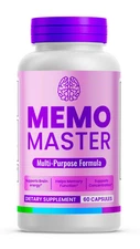 Memo Master Capsules, MemoMaster Dietary Supplement for brain health 60 Capsules
