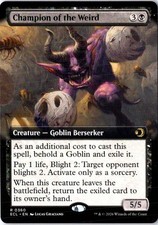 Champion of the Weird (Extended Art) 360 Lorwyn Eclipsed Magic: The Gathering NM