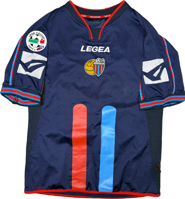 maglia calcio vintage CATANIA MASCARA Legea 2007 2008 Serie A
