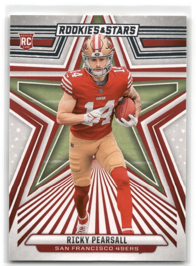 2024 Rookies & Stars Ricky Pearsall RC #184 San Francisco 49ers
