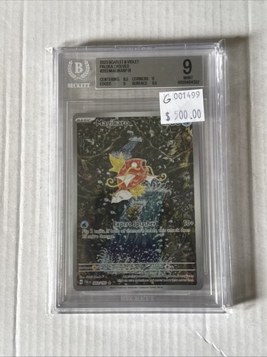 Magikarp graded BGS 9 for sale on eBay