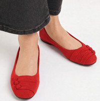 Ladies Womens Dolly Shoes Flats Pumps Ballerina Ballet Casual Flat Shoes Size