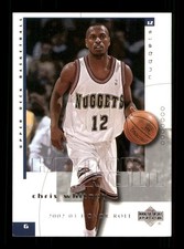  20 Chris Whitney 12 Nuggets 2003 Upper Deck Basketball Sports Trading Card 