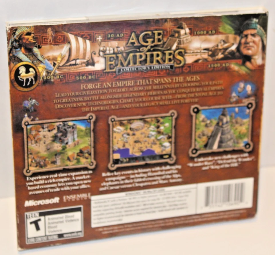Microsoft Age of Empires Collector's Edition PC CD-ROM New and Sealed - Image 2 of 4