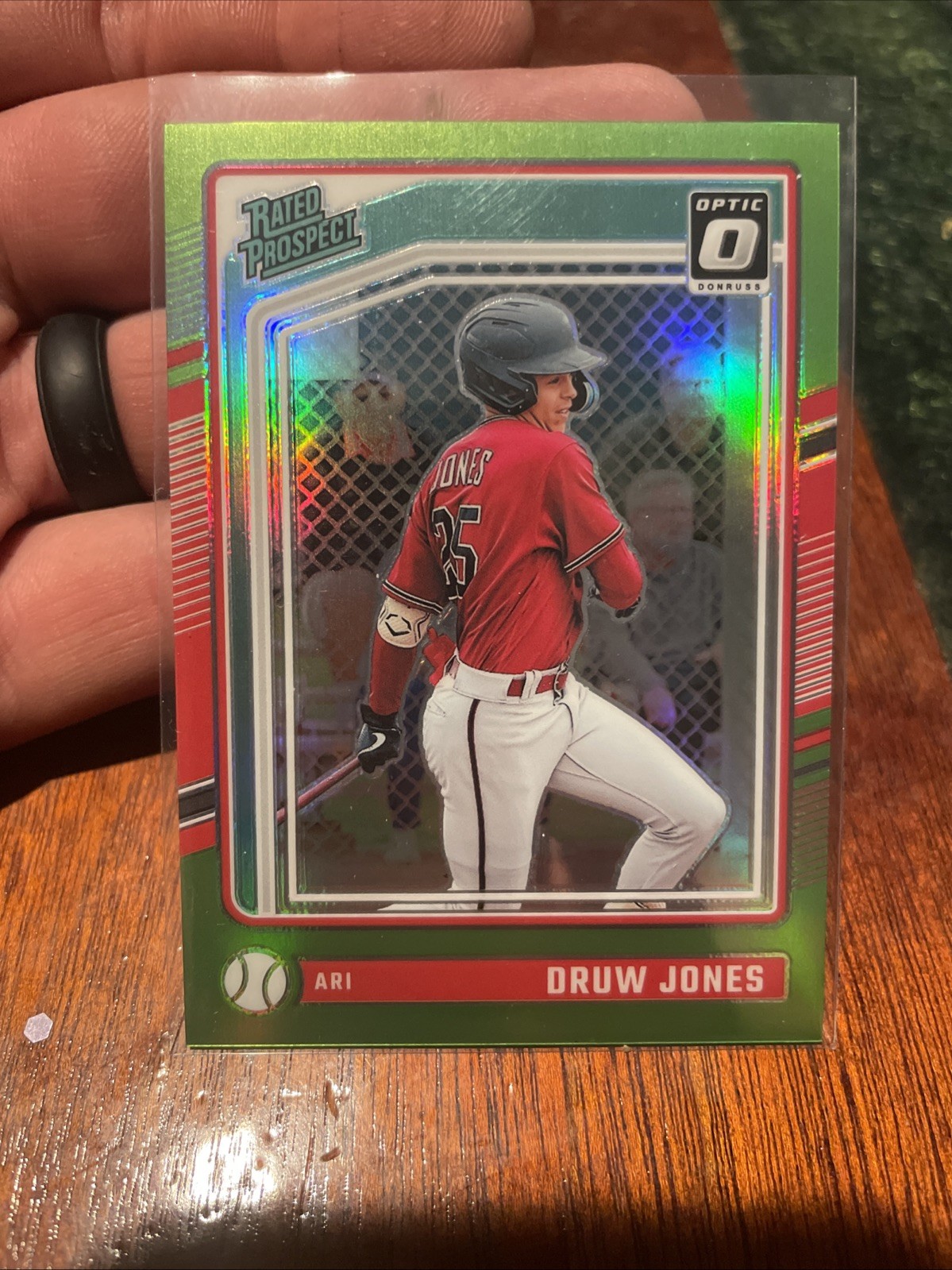 2024 Panini Donruss - Optic Rated P Druw Jones #103 Lime Green Prizm /149