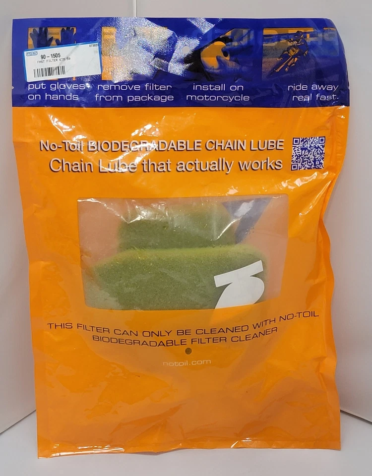 Filtro de aire preengrasado 1505 2pk KTM 50_SX Mini 50_SX 50_LC PRO JR 2009-15 SIN TRABAJO Foto 2 de 3