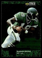 1997 Collector's Choice Turf Champions Keyshawn Johnson New York Jets #TC11