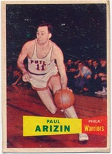 1957 Topps 10 Arizin VG-Ex/Ex 588888