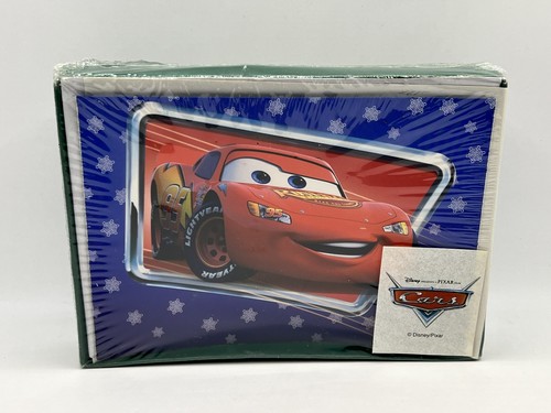 Biglietti Auguri Natalizi Disney Pixar CARS Boxati Numero 10 NUOVI SIGILLATI con Buste - Foto 1 di 11