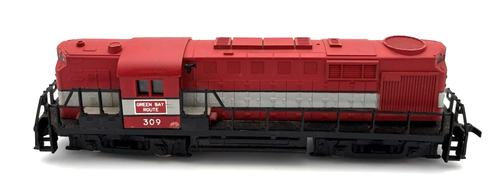 HO Life-Like Green Bay Route Diesel Locomotive #309 No Box