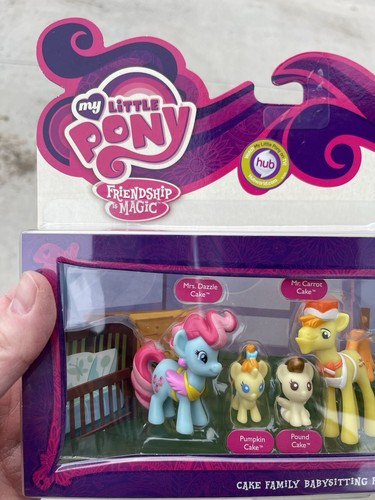 My Little Pony Kuchen Familie Babysitting Spaß Mini Set Pfundskuchen Kürbiskuchen 2013 - Bild 2 von 11
