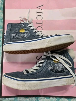 Vans Kids Sk8 Hi-zip Harry Potter Hogwarts Castle Shoes Size 5 - Image 1 of 4