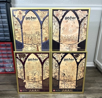 LEGO Harry Potter 5009593: Limited Edition Poster Prints Years 5-7; Set 4 Framed