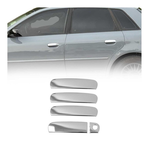 Chrom TüRgriff Blende FüR Audi A6 1997-2004 Edelstahl 5Tlg-image