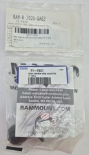 RAM-B-202U-GA63 Mount 1" Rubber Ball for Garmin VIRB  Elite Camera Adapter READ