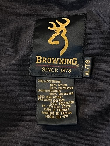 Browning Xchange System Gore-Tex Hydro Fleece Hunting Parka Jacket XL Mossy Oak - Picture 7 of 14