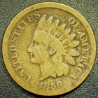1859 1C Indian Head Cent