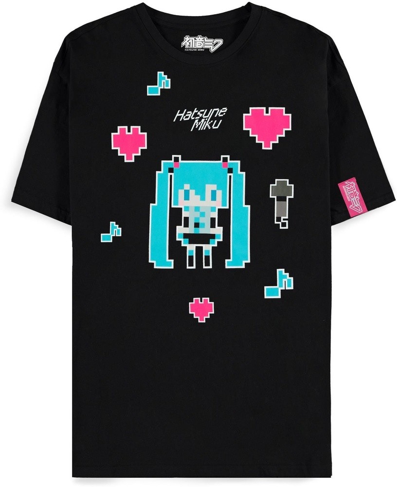 Hatsune Miku - Unisex Pixel Short Sleeved T-shirt 5690₽