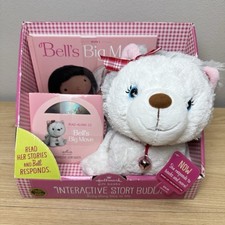 NEW Hallmark Interactive Story Buddy 2013 Bell's Big Move Plush CD Book Set Pup