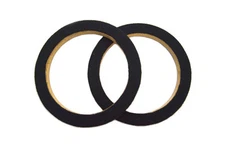 1 Pair 8" MDF Speaker Ring Black Carpet 2 Pieces Mounting Spacer Rings Car