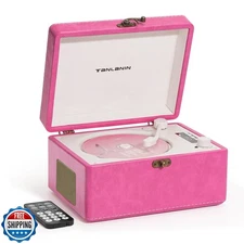 CD Player Portable for Home with Upgraded Speakers Bluetooth in/Out Rechargea