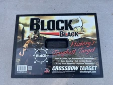 THE BLOCK BLACK 16" CROSSBOW TARGET