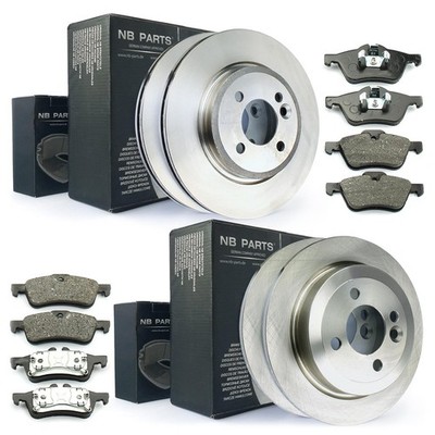 Bremsscheiben Bremsbeläge vorne hinten für Mini One Cooper R50 R53 Cabriolet R52