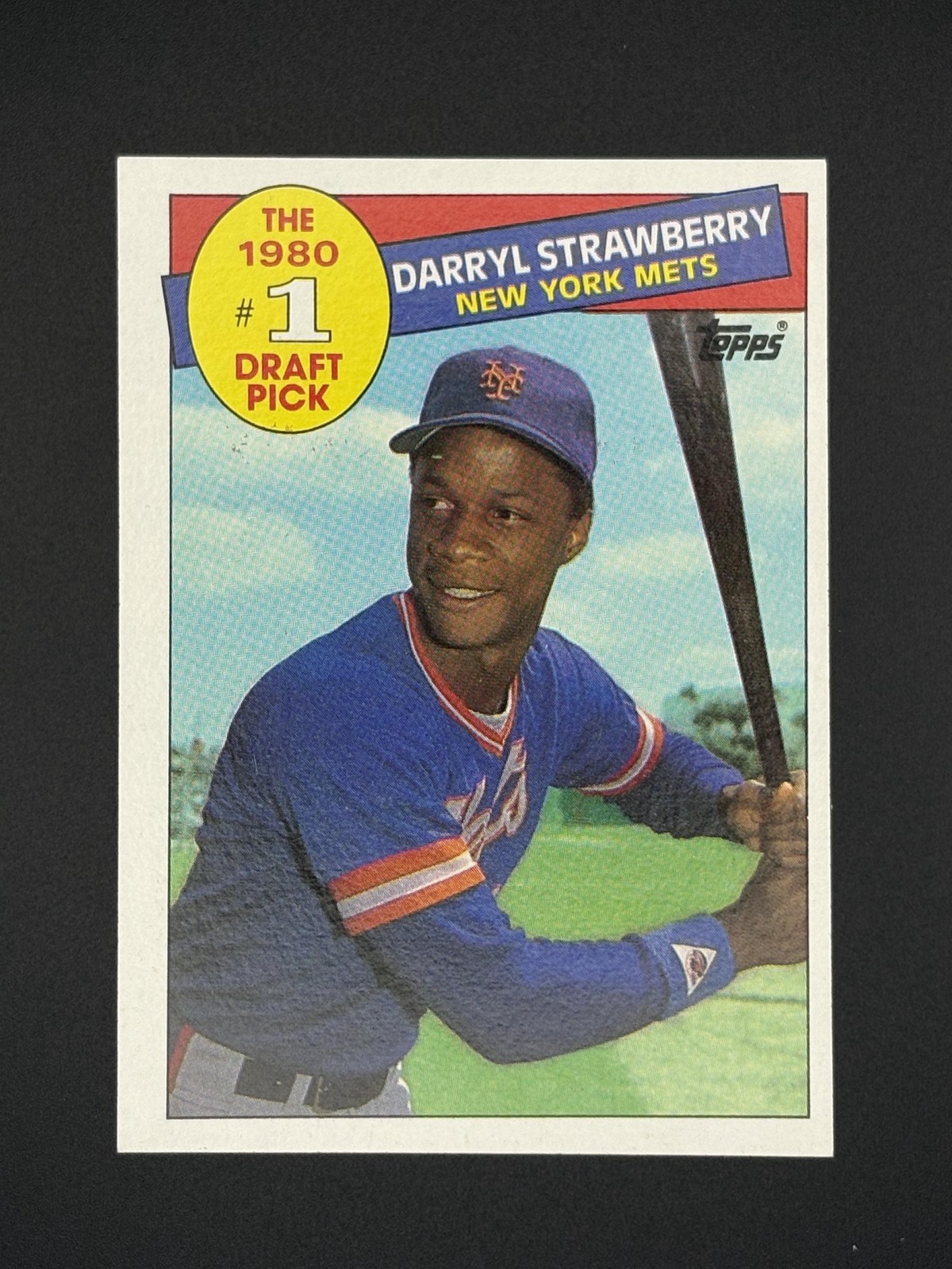 1985 Topps #278 Darryl Strawberry Collector's Edition (Tiffany)