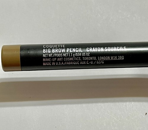 MAC Cosmetics Big Brow Pencil Color COQUETTE 0.04 OZ *DISCONTINUED/NEW IN BOX* - Picture 9 of 10