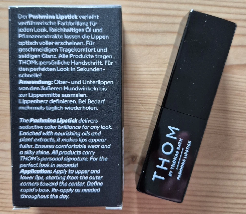 Thomas Rath Beauty 3 Teil. Set Nagellack Lippenstift Lipgloss Tangerine Blossom - Bild 4 von 4