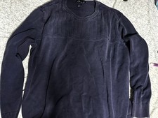 Vintage VTG 90s men  s navy blue John Ashford sweater XL
