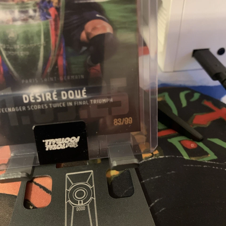 Topps Total Football - Desiré Doué Limited / 99 - Image 2 of 3