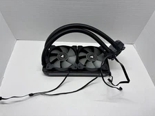 Corsair Hydro Series H100i V2 AIO Liquid CPU Cooler 240mm Radiator, AS-IS W/FANS