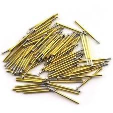 100pcs P75E2 Spring Test Probe Pogo Pin Test Tools Dia 1.3mm Conical Head 1.0...