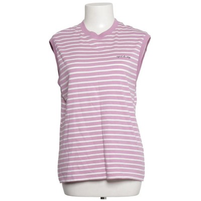 Edco, Tank­top, Größe: M, Lila/Weiß, Streifen, Damen #0BP