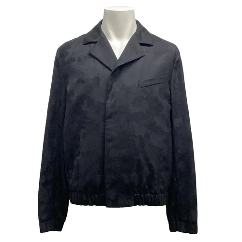 LOUIS VUITTON（LV） Giacca leggera uomo lana originale LOUIS VUITTON RM202F VHX HJFB1W nera