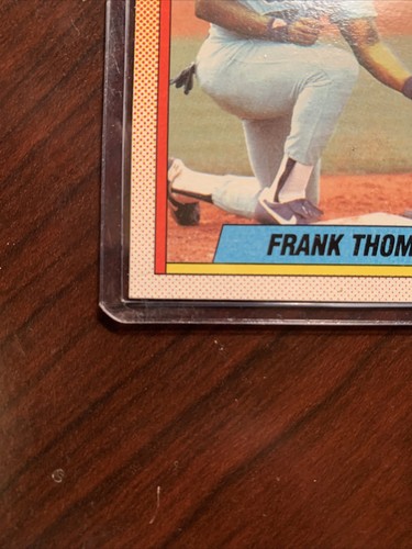 1990 FRANK THOMAS TOPPS ROOKIE Mint Condition Has To Be A 10 - 第 8/10 張圖片