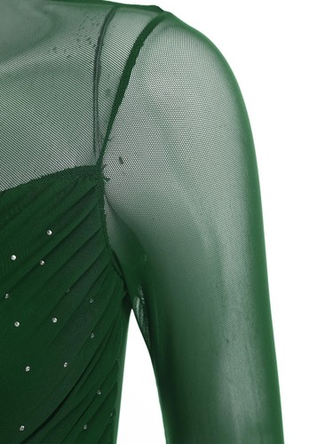Women Dress Modern Dancewear Gymnastics Leotard Dance Costume Latin Lyrical - Picture 52 of 86