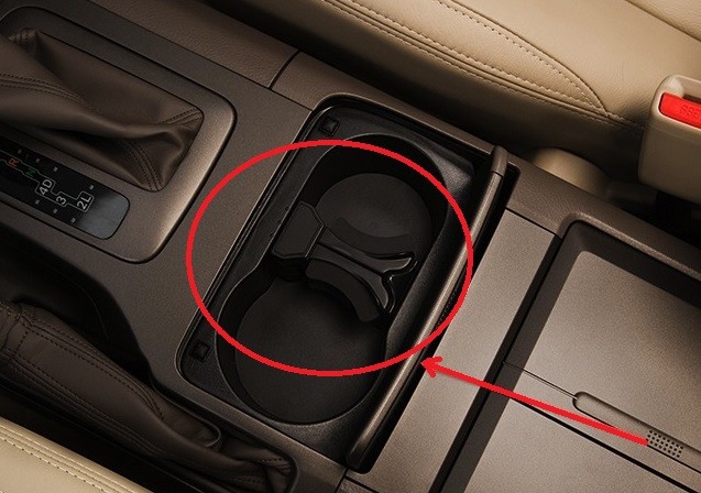 Center Console Cup Holder Insert Divider for LEXUS GX470 GX 470 03