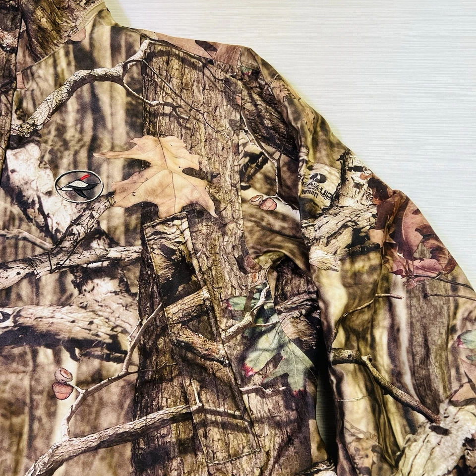RedHead Camo Jacket Bone Dry Mountain Stalker Real Tree Full Zip No Hood Size XL - Image 3 of 4