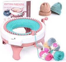 awagas Knitting Machine, 48 Needles Knitting Machine with Row Counter, Smart