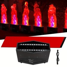6ft Fake Fire Flame Light Campfire with 36 LED Light Flame Fire Light for Party