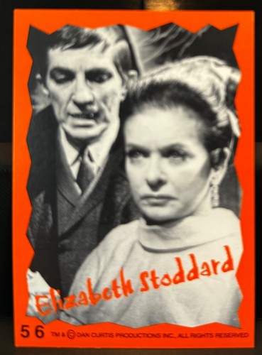 Tarjetas coleccionables Dark Shadows 1983 borde naranja ~ Barnabas casi nuevo+ - Imagen 10 de 152