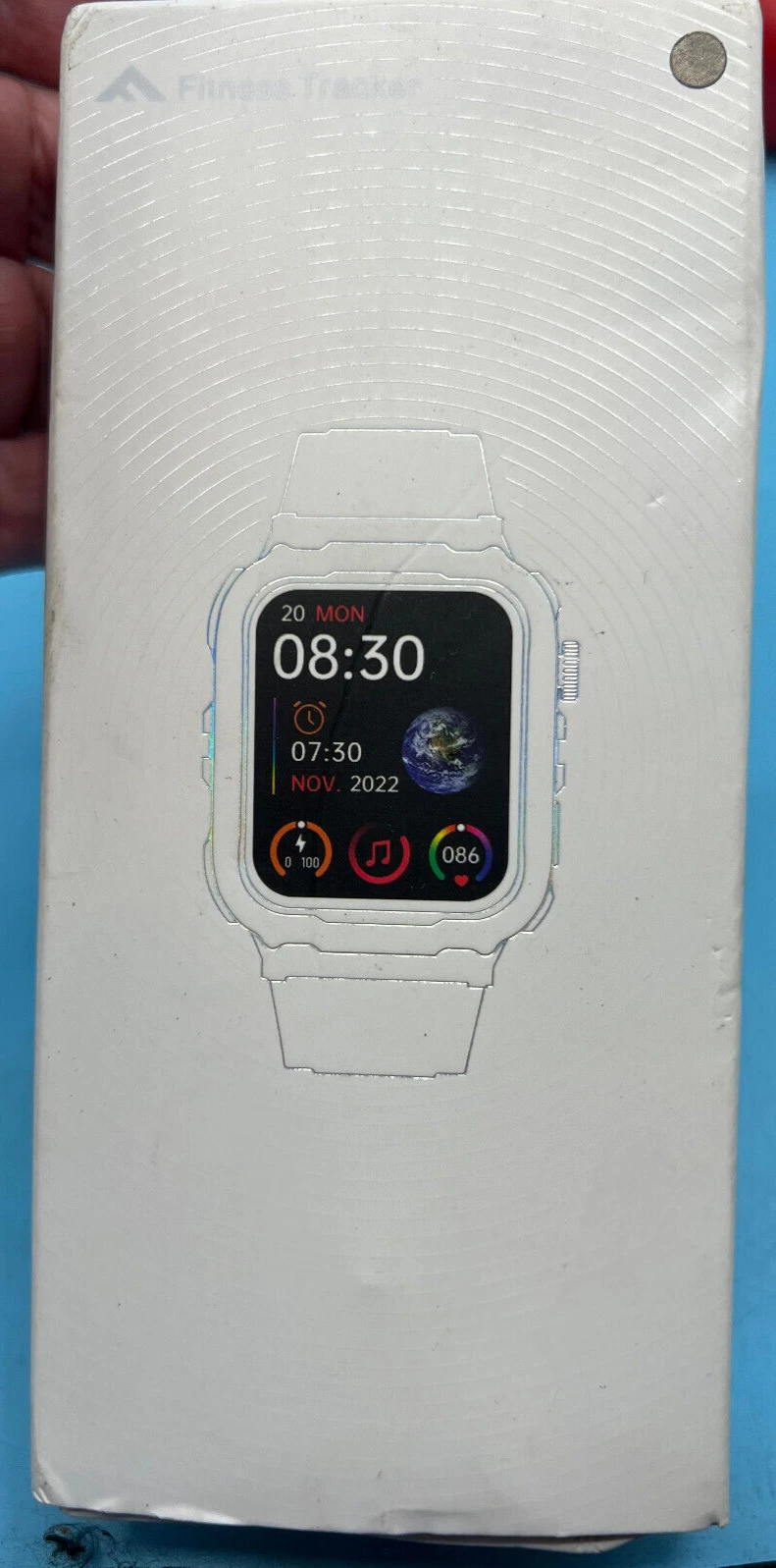 HANFIT P66 BLACK TFT Display Digital Fitness Tracker Smartwatch