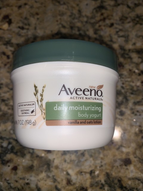 aveeno daily moisturizing body yogurt vanilla and oats lotion